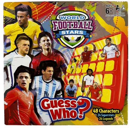 Guess Who? World Football Stars Edition by Hasbro - (6+) ~ Complete