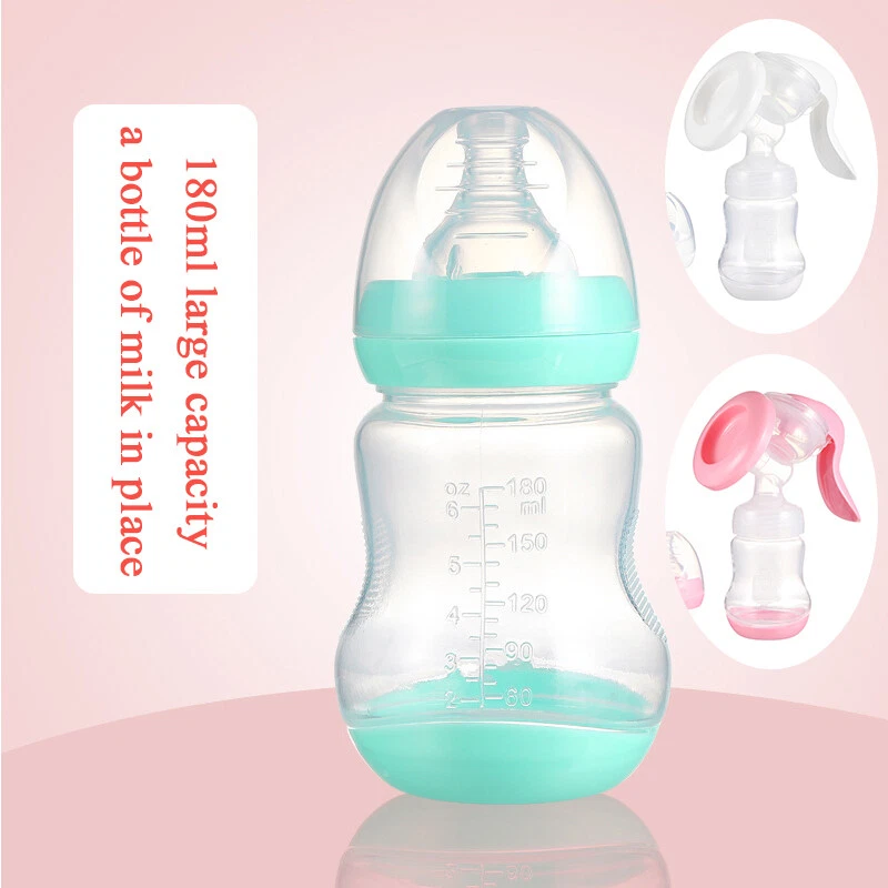 Milk Pump Breast Feeding Pump Manual Breast Pump Milk Collector Nipple Mu - Image 4 of 4