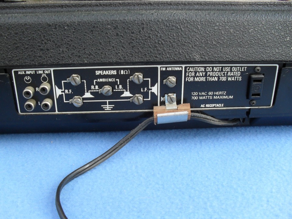 General Electric Stereo Music System SC2005D Record Player and AM_FM