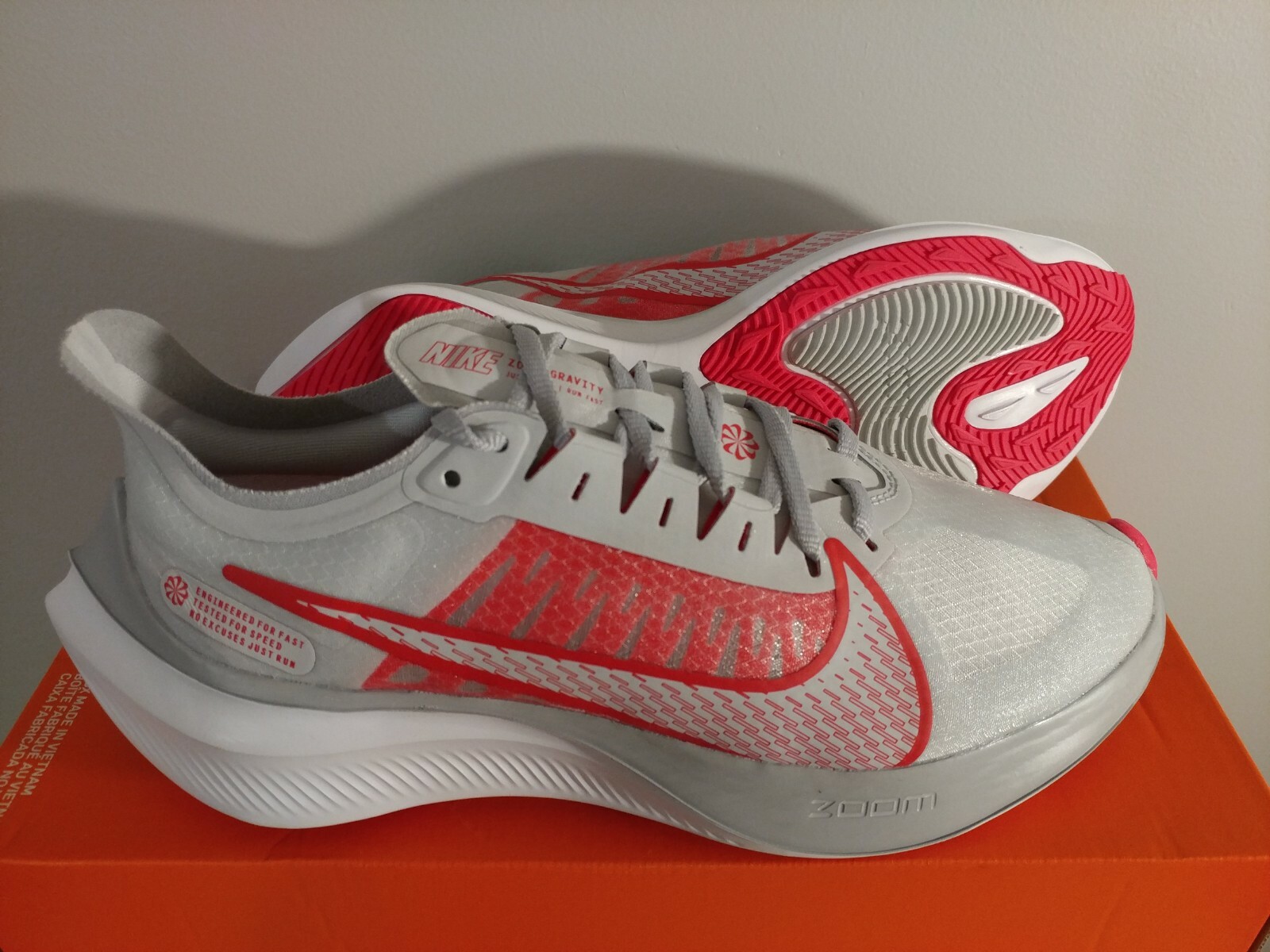 nike zoom gravity pure platinum