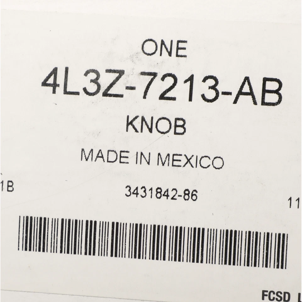 Ford F Series Ranger Black Transfer Case Shifter Knob OEM NEW GENUINE 4L3Z7213AB - Image 4 of 4