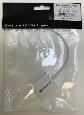Comprehensive HDMI D/M To VGA Adapter, FREE SHIPPING