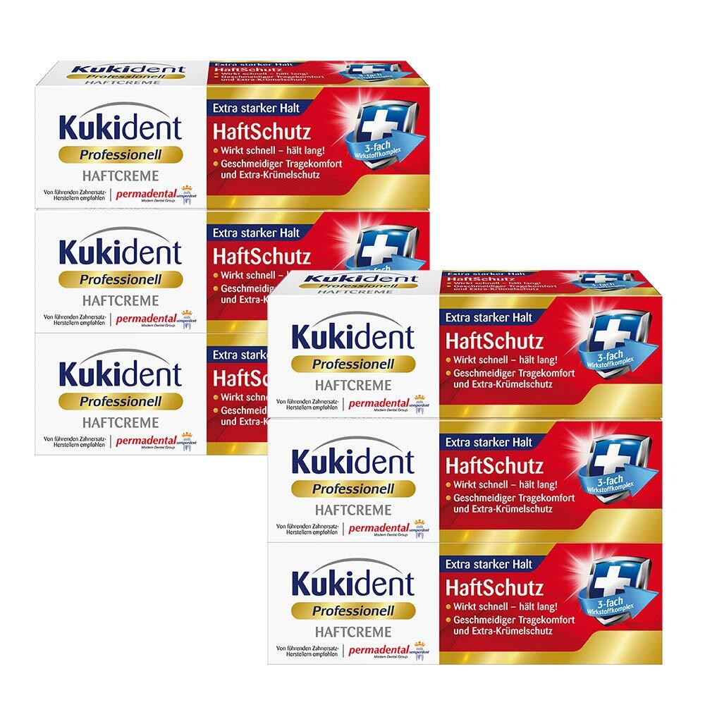 Kukident - Crema adesiva forte 40 g 6 confezioni