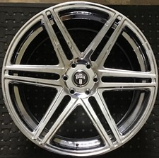 24 Dub 1pc S254 Flex Chrome 24x10 6x5.5 Wheel 30mm Rim 33