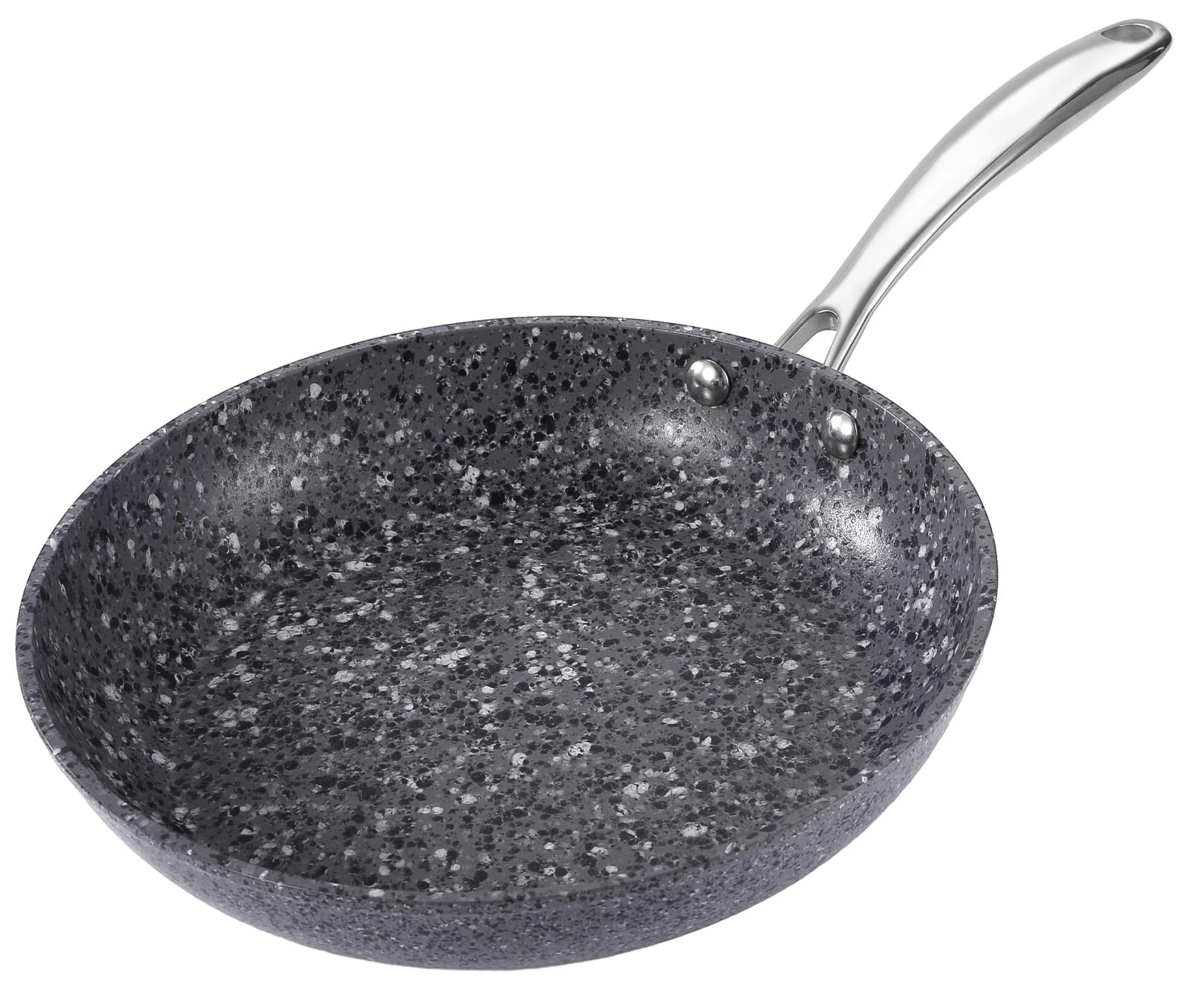 Granite Coating Deep Frying Pan Non-Stick Premium Cooking Pot Frying Saucepan