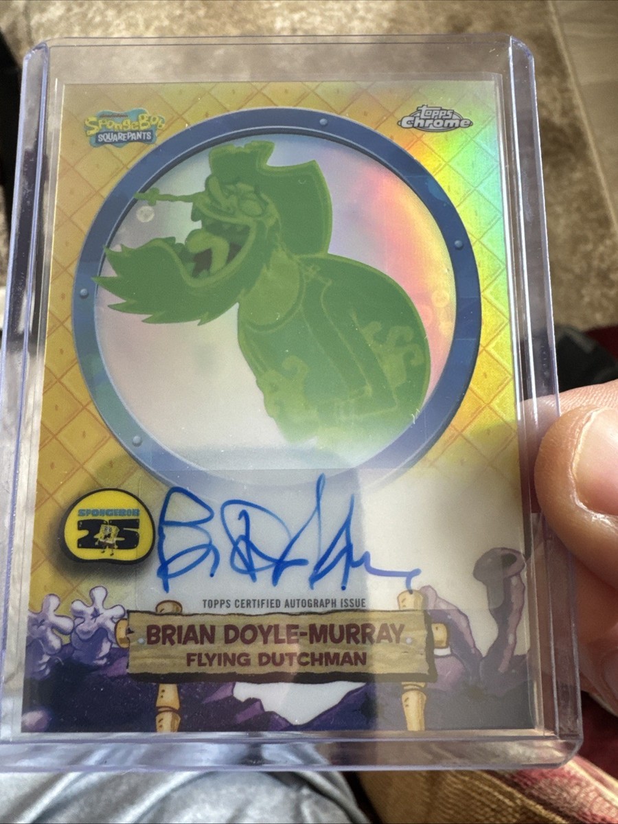 Topps Chrome スポンジボブ　Brian Doyle-Murray 2025 Topps Chrome SpongeBob Brian Doyle Murray Flying