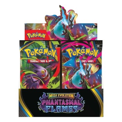 Pokemon 360PCS Mega Evolution Phantasmal Flames English Booster Card Collection 