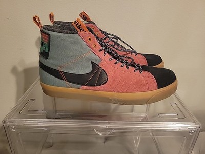Size 13 - Nike SB Zoom Blazer Mid PRM Acclimate Jade Smoke, No Box