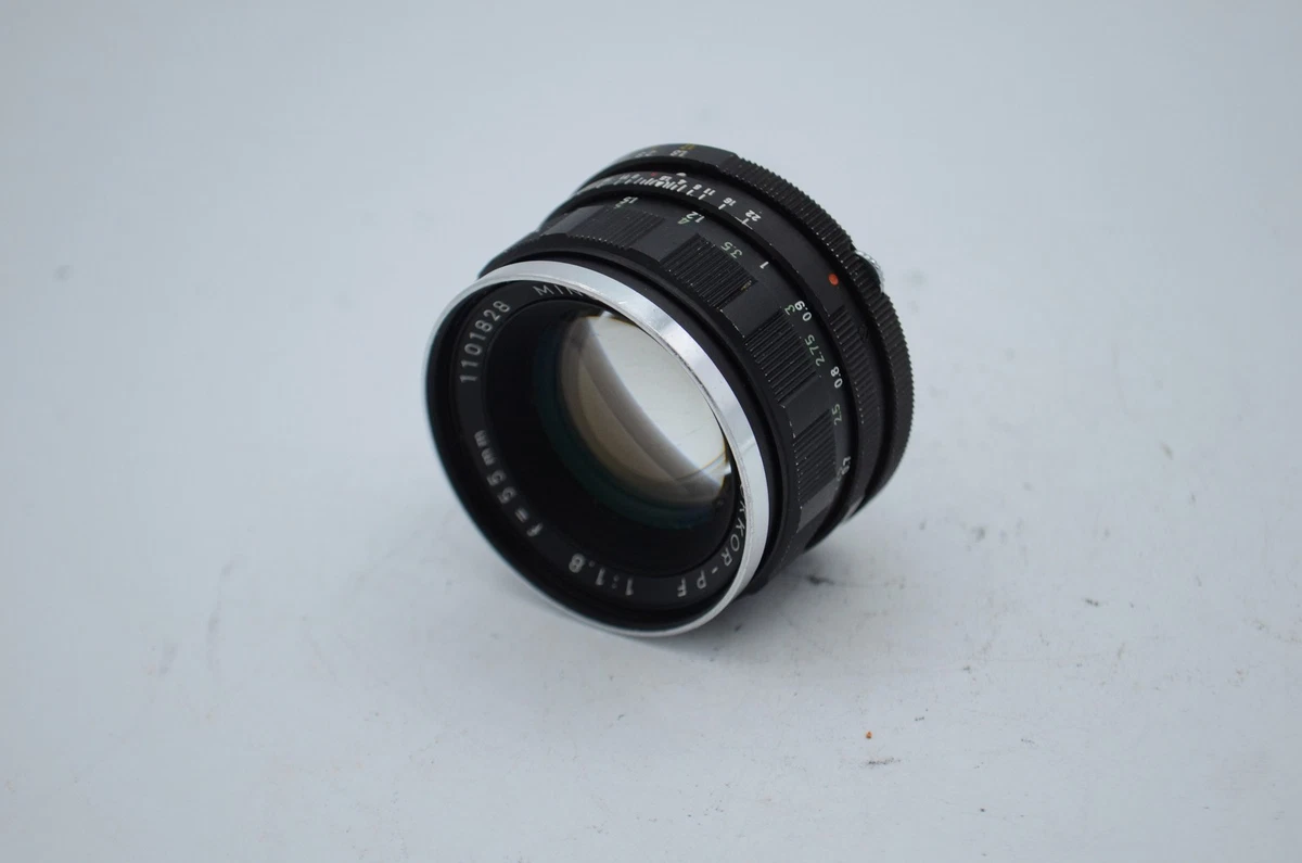 Minolta Rokkor PF 55mm Focal f/1.8 Camera Lenses for sale | eBay