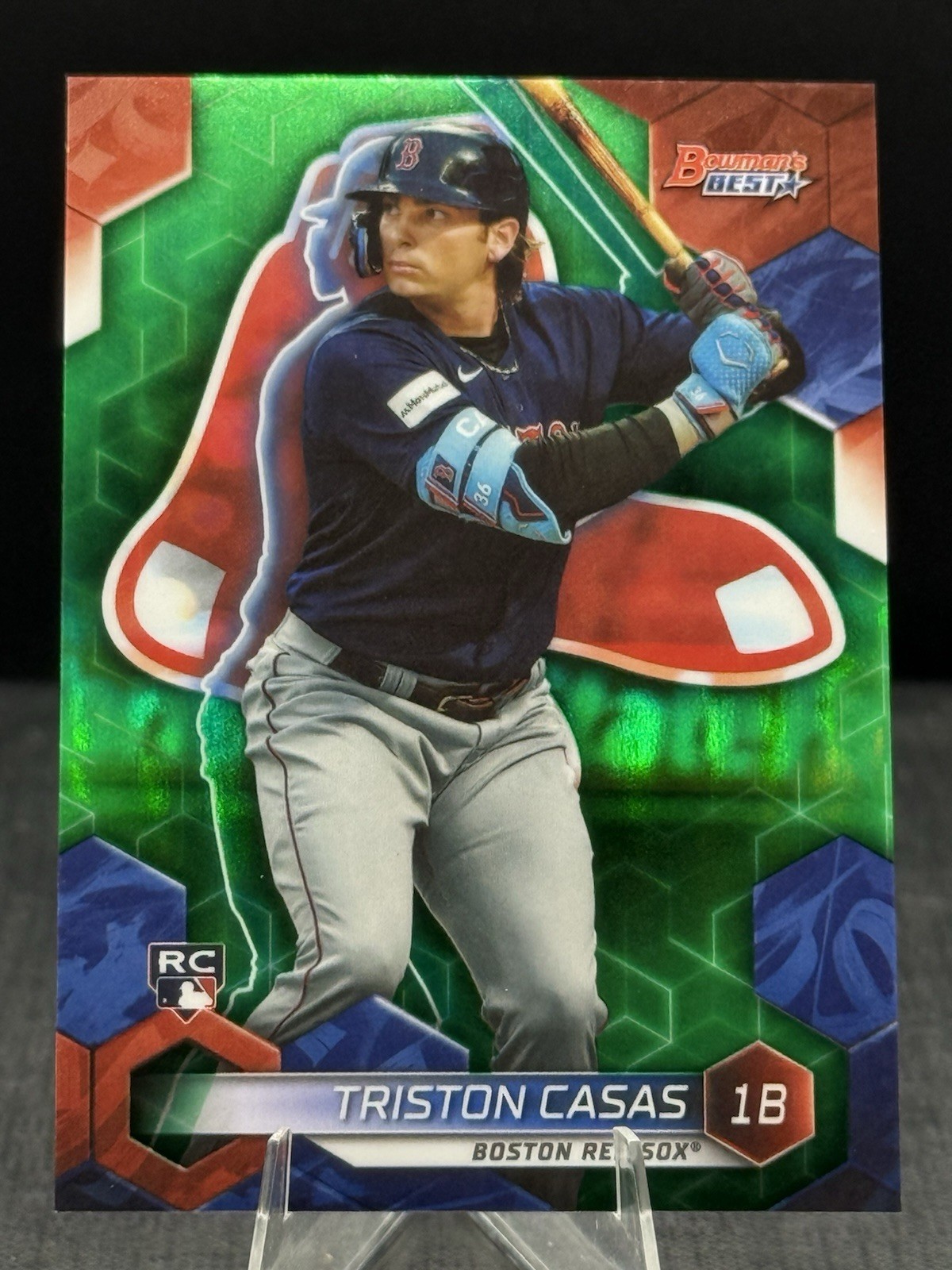 2023 Bowman's Best Green Refractor #51 Triston Casas Rookie RC /99 Red Sox