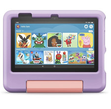 Image of Amazon Fire 7 Kids Ages 3-7 Tablet 16 GB Purple