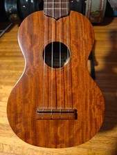 Famous FS-3 Soprano Ukulele Made in Japan - African Rosewood - Hannabach strings