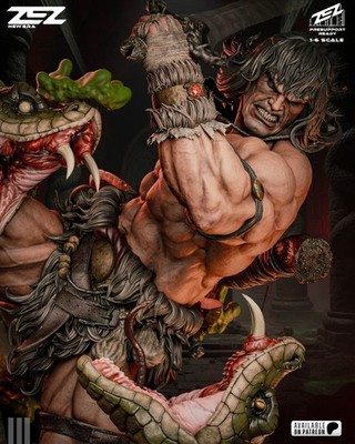 Conan - Figur Resin Print 14K - PAINTED/UNPAINTED 1:6