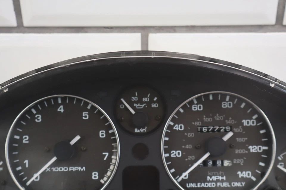 Cuadro de instrumentos velocímetro Mazda Miata NA 1990-1996 140 MPH Foto 4 de 4