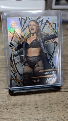2025 AEW Upper Deck Game Used SP Anna Jay base rainbow /25