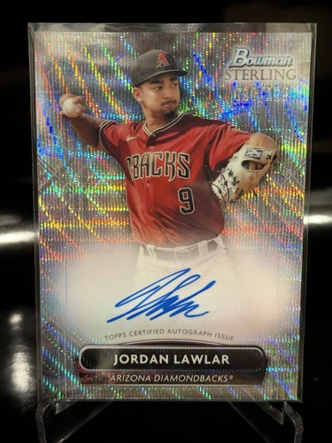 2022 Bowman Sterling Jordan Lawlar Auto 098/125 pa-jl diamondbacks rookir