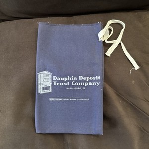  Money Bank Bag Dauphin Deposit Trust Company Trust Company Harrisburg Pa