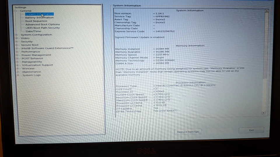 Dell Latitude 7280 i5 16GB 256Gb SSD 12,5" FHD IPS - SENZA SISTEMA OPERATIVO - Immagine 4 di 4