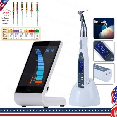 Dental 16:1 LED Endo Motor /Apex Locator Root Canal/Endo Taper NITI File 21MM
