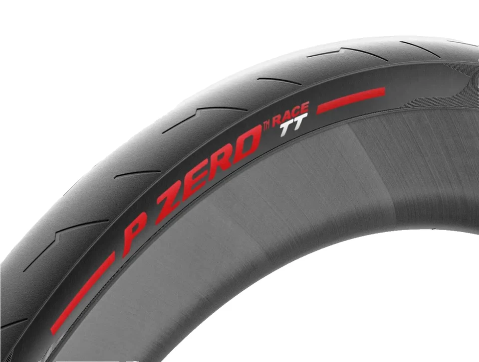 Pirelli P ZERO Race TT 700 x 26 Faltreifen Rennrad Rennreifen 128TPI Rot Logo 170g
