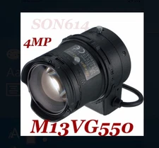 TAMRON M13VG550 CCTV Lenses W/ 5-50mm F1.4 1/3” 4 Megapixel DC Auto-Iris TESTED!