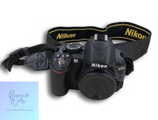 NIKON D3100 Digital SLR Camera Junk with Double Lens Kit