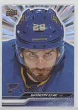 2023-24 Upper Deck Series 2 Outburst Brandon Saad #407