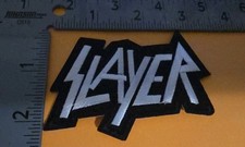 Slayer Band Logo Embroidered Iron/Sew On Patch