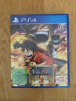 Playstation 4 Video Game, Used, Region 2 Pal, One Piece Pirate Warriors 3