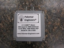 Palomar Cube 2:1 Balun CB-2-1000 50-100 Ohm 1.8-61 MHz 1000 Watts PEP -MW30