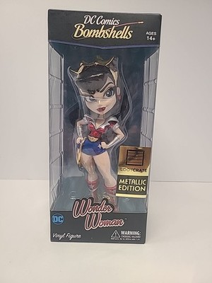 DC Comics Bombshells Wonder Woman Loot Crate Metallic Edition