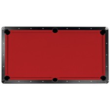 Championship Saturn II Billiards Cloth Pool Table Felt , Red, 7-Feet
