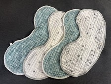 Aden Anais Muslin Burpy Drool Baby Bibs 4 Pack