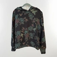 Lauren Conrad Butterfly Hoodie Sweatshirt Size L