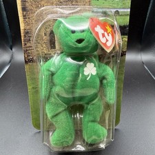 Ty Beanie Baby "Erin" The Irish Bear 1999 Retired Plush Toy McDonald  s