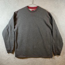 Arrow USA 1851 Men's Gray Crew Neck Long Sleeve Medium Sweater Pullover