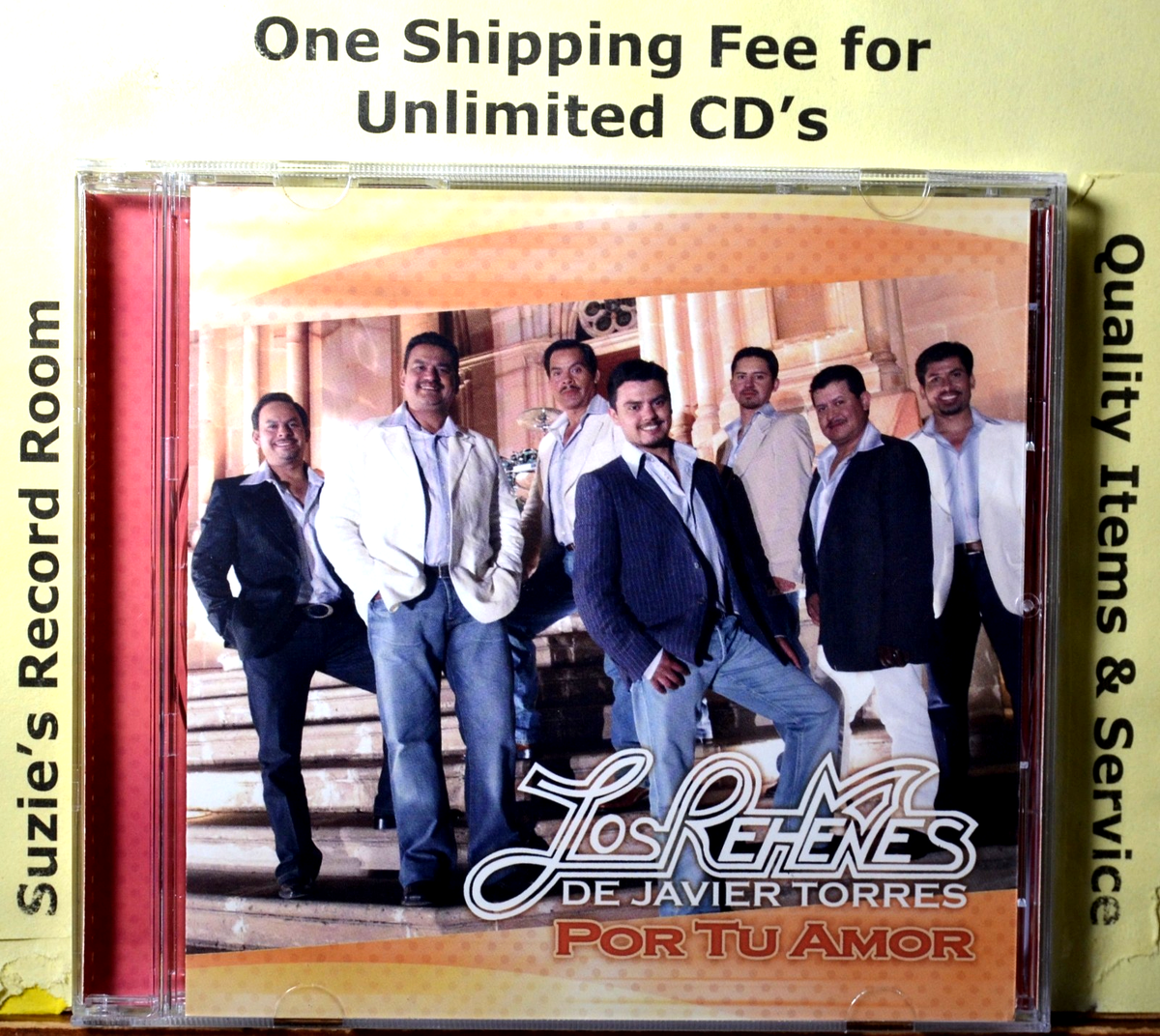 CD Los Rehenes de Javier Torres Por Tu Amor EX- NICE COPY Latin