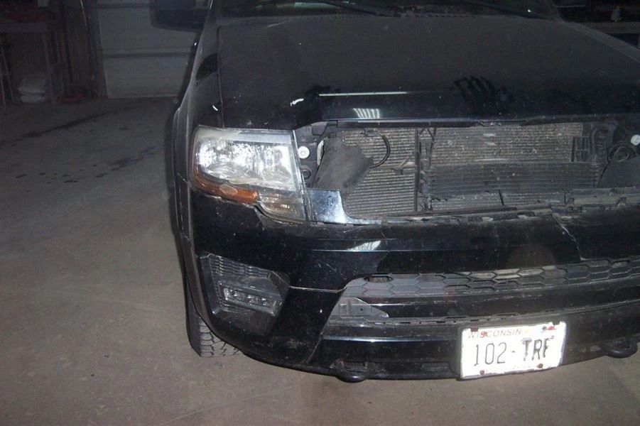 (LOCAL PICKUP ONLY) Trunk/Hatch/Tailgate Wiper Privacy Tint Glass Fits 15-17 EXP Foto 4 de 4