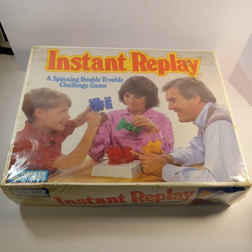 Vintage Instant Replay Game Parker Brothers New Sealed 1987