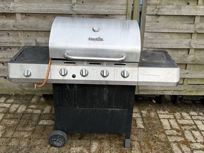 Char-Broil Gasgrill 4 + 1 Brenner Edelstahl 463436215 Gas Grill 
