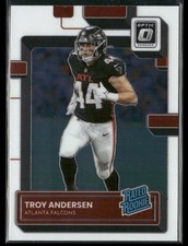 Troy Andersen RC 2022 Donruss Optic Atlanta Falcons