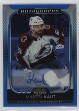2021-22 O-Pee-Chee Platinum Blue Rainbow Martin Kaut #BA-MK Auto 12xo