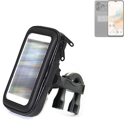 Support Vélo Pour Unihertz Jelly Star - Montage Guidon Universel, Noir, Neuf, Marque K-S-Trade