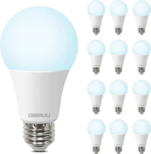 LED Light Bulbs, 100 Watt Equivalent LED Bulbs A19, 5000K Daylight Light Bulb, 1