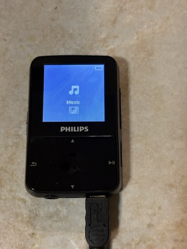 Reproductor MP3 multimedia digital Philips GoGear Vibe 4 GB - NEGRO - funciona pero necesita batería - Imagen 10 de 12