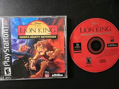 The Lion King Simba's Mighty Adventure PS1 PlayStation 1 Complete CIB