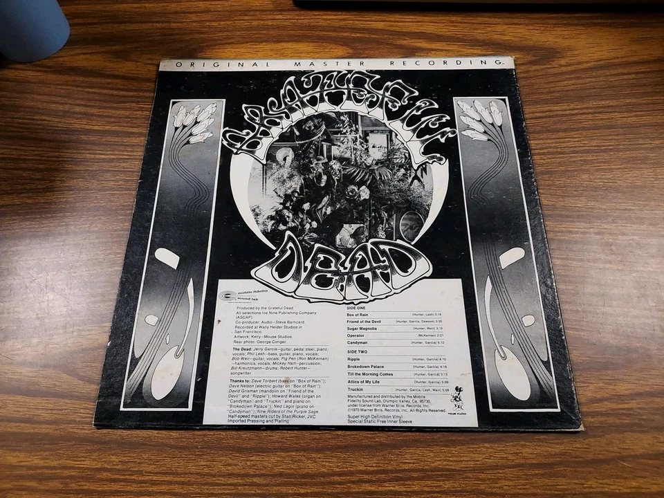 Grateful Dead*American Beauty*VINYL MFSL 1-014 OriginalMasterRecording Japan NM - Image 2 of 4