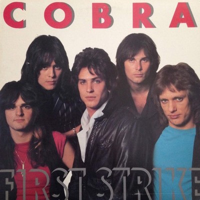 Cobra - First Strike (Mint (M)) Rock (LP, Album, Pit)