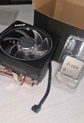AMD Ryzen 5 5500 CPU + Wraith Prism LED RGB Cooler Bundle - AM4 - TESTED