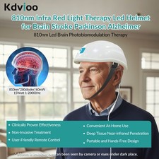 810nm Near Infrared Light Therapy Helmet for Brain Stroke Alzheimer Treatment